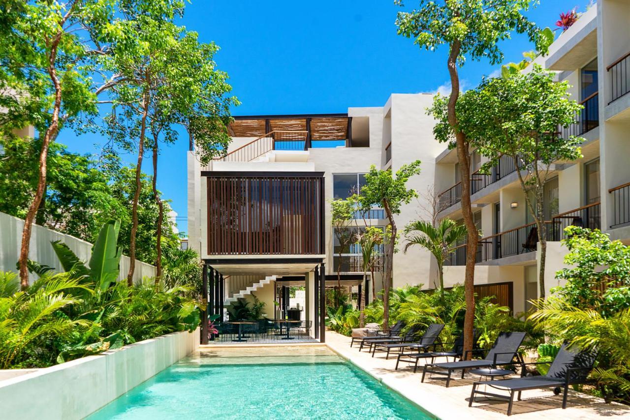 Private Pool And Roof Top For 3 In La Veleta Tulum Exterior photo