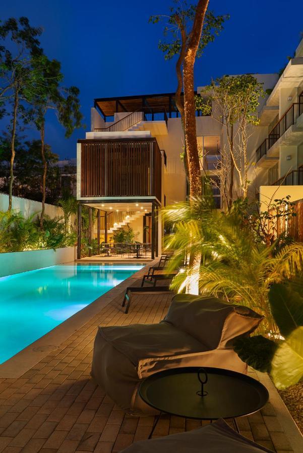 Private Pool And Roof Top For 3 In La Veleta Tulum Exterior photo