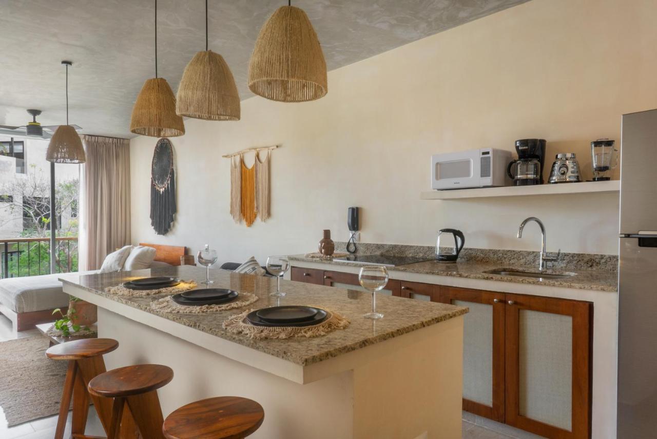 Private Pool And Roof Top For 3 In La Veleta Tulum Exterior photo