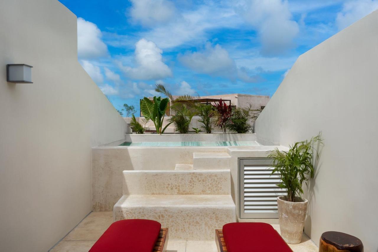 Private Pool And Roof Top For 3 In La Veleta Tulum Exterior photo
