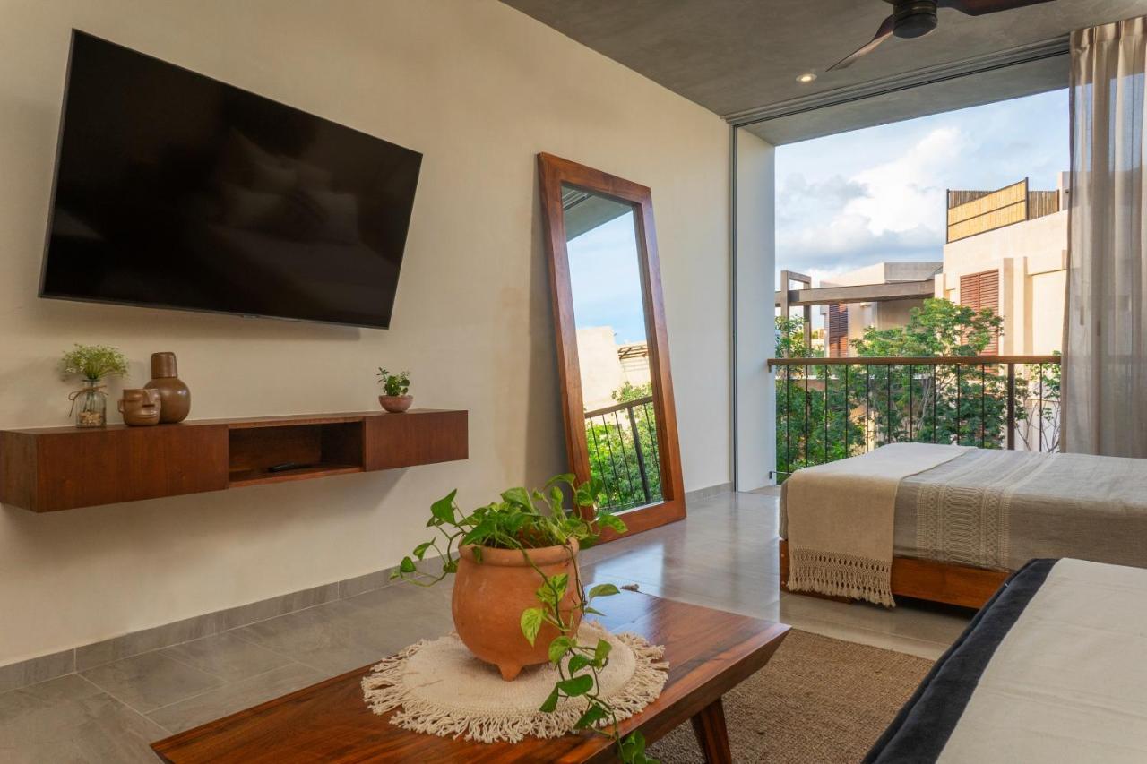 Private Pool And Roof Top For 3 In La Veleta Tulum Exterior photo