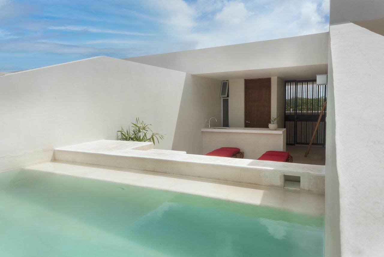 Private Pool And Roof Top For 3 In La Veleta Tulum Exterior photo